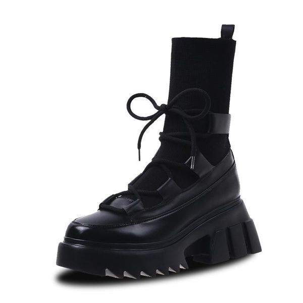 boots black women ankle knitted elastic high platform punk female 2021 warm winter stretch febric shoes casual footwear 
boots black women ankle knitted elastic high platform punk female 2021 warm winter stretch febric shoes casual footwear