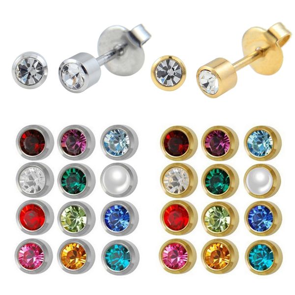 stainless steel crystal ear piercing studs birthstone stud earring piercing body jewelry ear tragus helix cartilage 12pairs 210202, Golden;silver
stainless steel crystal ear piercing studs birthstone stud earring piercing body jewelry ear tragus helix cartilage 12pairs 210202, Golden;silver