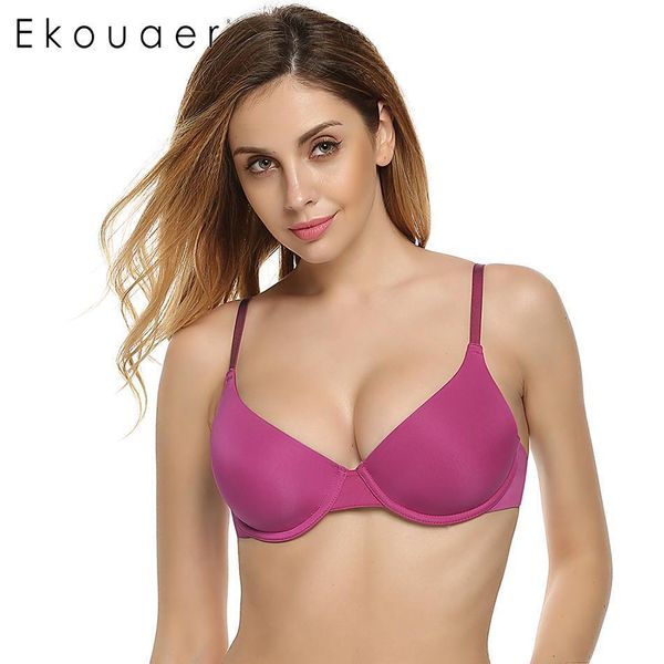 ekouaer push up padded bras for women underwire plus size bra memory foam solid 3/4 cup brassiere a b c d e cup lj201208, Red;black
ekouaer push up padded bras for women underwire plus size bra memory foam solid 3/4 cup brassiere a b c d e cup lj201208, Red;black