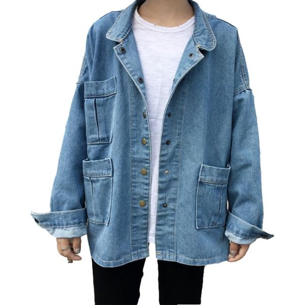 women's jackets 2021 spring autumn fashiom clothing boutique hooded collar coat loose harajuku female jacket yzh409, Black;brown
women's jackets 2021 spring autumn fashiom clothing boutique hooded collar coat loose harajuku female jacket yzh409, Black;brown