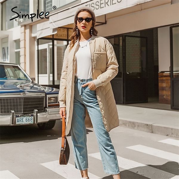 long straight winter coat with rhombus pattern casual office ladies overcoat women khaki long sleeves zipper outerwear 201214, Black
long straight winter coat with rhombus pattern casual office ladies overcoat women khaki long sleeves zipper outerwear 201214, Black