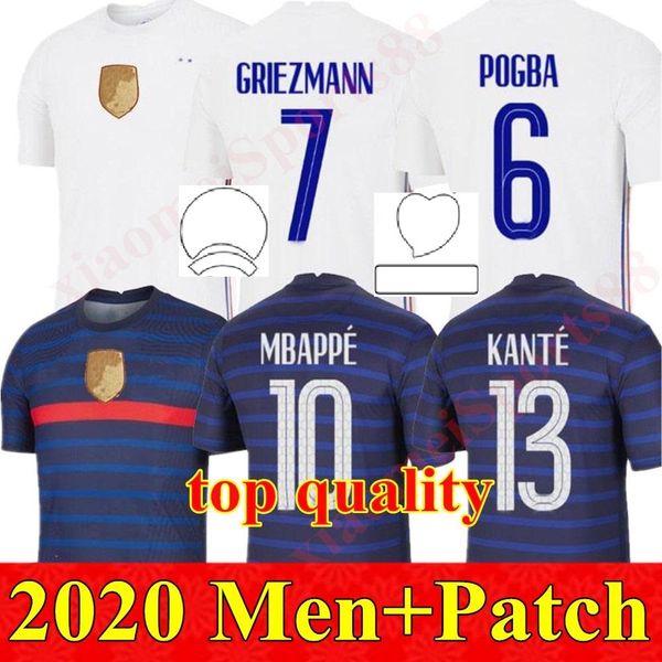 2020 home away kits france soccer jerseys 20 21 mbappe griezmann mens jersey uniforms pogba ndombele kante men football shirt, Black;yellow
2020 home away kits france soccer jerseys 20 21 mbappe griezmann mens jersey uniforms pogba ndombele kante men football shirt, Black;yellow