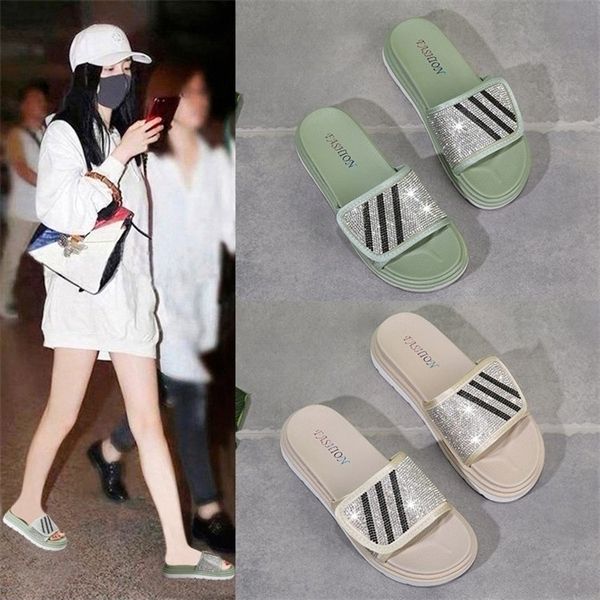 women sandals platform sandals shoes 2020 summer sandals slipper indoor outdoor flip-flops beach shoes crystal female slippers x1020, Black
women sandals platform sandals shoes 2020 summer sandals slipper indoor outdoor flip-flops beach shoes crystal female slippers x1020, Black