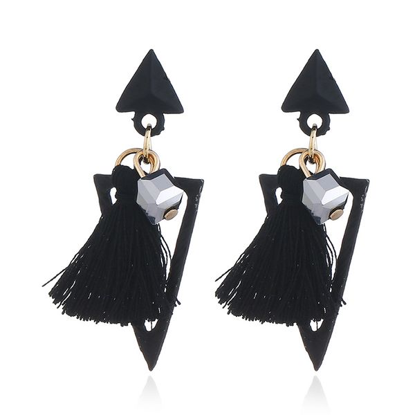 new jewelry fashion ol triangular earrings personality cute geometric fringed earrings, Golden
new jewelry fashion ol triangular earrings personality cute geometric fringed earrings, Golden