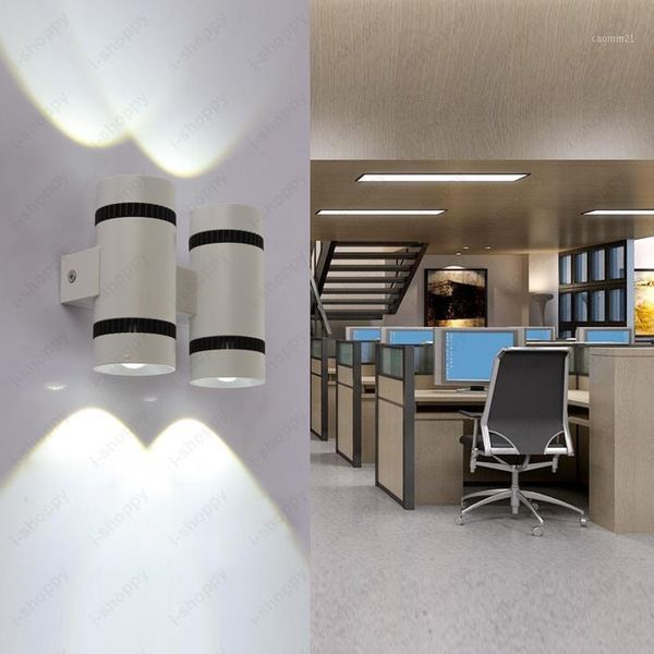 dimmable/n 12w cob led wall fixture lamp up/down light white+black shell canteen aisle home office1
dimmable/n 12w cob led wall fixture lamp up/down light white+black shell canteen aisle home office1