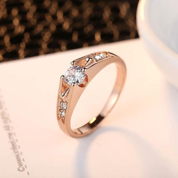 korean version of the popular round zircon micro inlaid lover wedding ring rose, Slivery;golden
korean version of the popular round zircon micro inlaid lover wedding ring rose, Slivery;golden