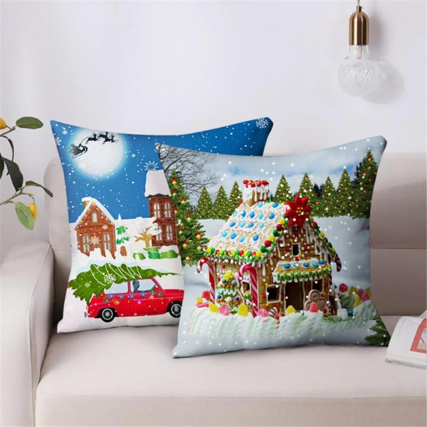 Fuwatacchi Christmas Gift Cushion Cover Santa Claus Throw Pillow Covers for Home Sofa Decor Pillowcases Funda Cojin 45x45cm
Fuwatacchi Christmas Gift Cushion Cover Santa Claus Throw Pillow Covers for Home Sofa Decor Pillowcases Funda Cojin 45x45cm