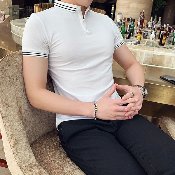 2020 sale fashion will see of men fit for men's shirt casual short sleeve polo homme streetwear 4xl sz1b, White;black
2020 sale fashion will see of men fit for men's shirt casual short sleeve polo homme streetwear 4xl sz1b, White;black
