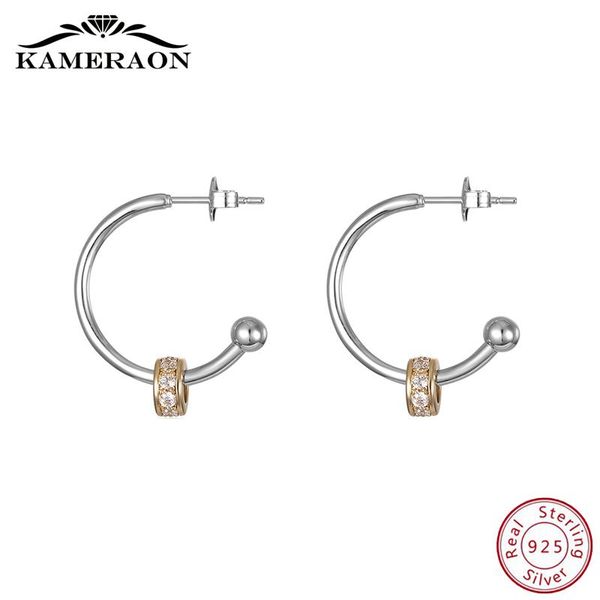 new pendientes cubic zirconia hoop earrings women semicircle 925 silver and gold round earrings fashion wholesale jewelry e0832, Golden;silver
new pendientes cubic zirconia hoop earrings women semicircle 925 silver and gold round earrings fashion wholesale jewelry e0832, Golden;silver