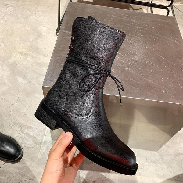 botas mujer new winter shoes women's keep warm boots cow leather metal motorcycle boots women's mid-calf bottes femme1, Black
botas mujer new winter shoes women's keep warm boots cow leather metal motorcycle boots women's mid-calf bottes femme1, Black