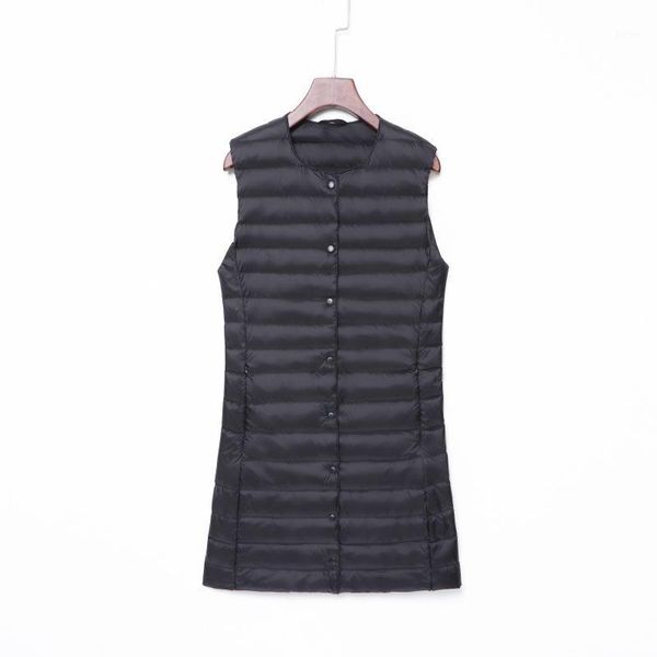 women's vests bang 4xl mafabric ultra light down women's vest sleeveless white duck women long warm windproof waitcoat1, Black;white
women's vests bang 4xl mafabric ultra light down women's vest sleeveless white duck women long warm windproof waitcoat1, Black;white