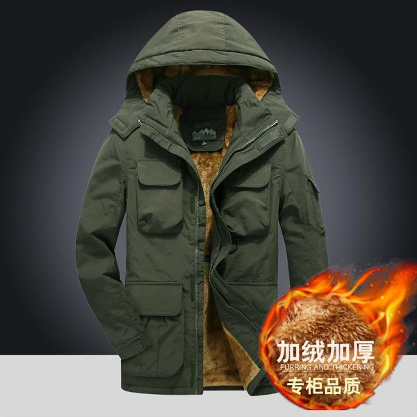 men's down & parkas of 78982 autumn winters pourpoint brief paragraph hooded tooling cotton-padded jacket winter coat, Black
men's down & parkas of 78982 autumn winters pourpoint brief paragraph hooded tooling cotton-padded jacket winter coat, Black