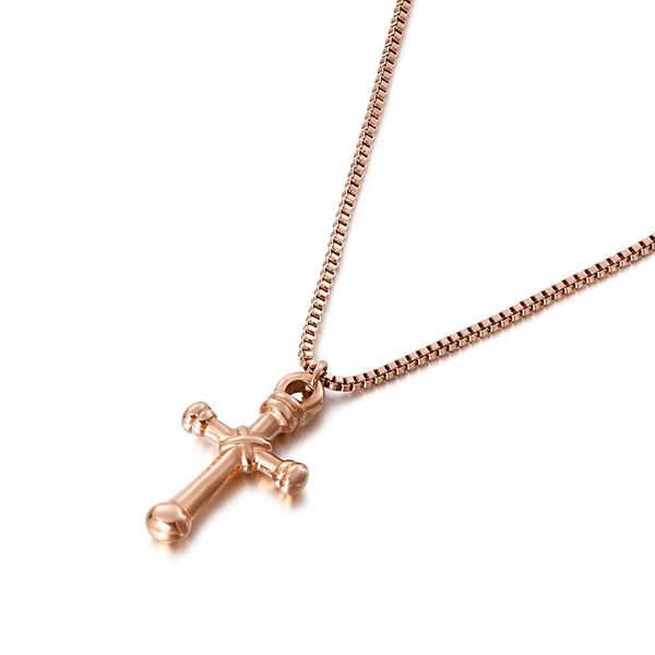 pendant necklaces fashion vintage cross men women necklace color rose gold stainless steel jesus christ trendy simple jewelry neckalce, Silver
pendant necklaces fashion vintage cross men women necklace color rose gold stainless steel jesus christ trendy simple jewelry neckalce, Silver