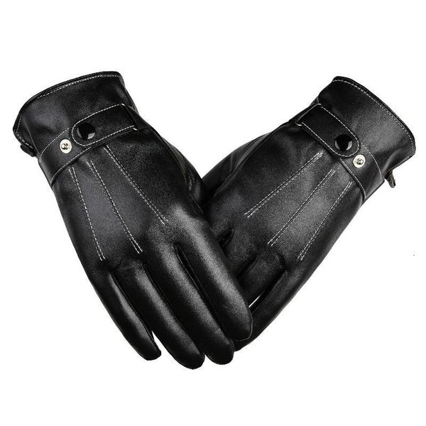 men's warm leather gloves in winter, with extra velvet and thickening, touch-screen gloves, men's outdoor driving gloves, Blue;gray
men's warm leather gloves in winter, with extra velvet and thickening, touch-screen gloves, men's outdoor driving gloves, Blue;gray
