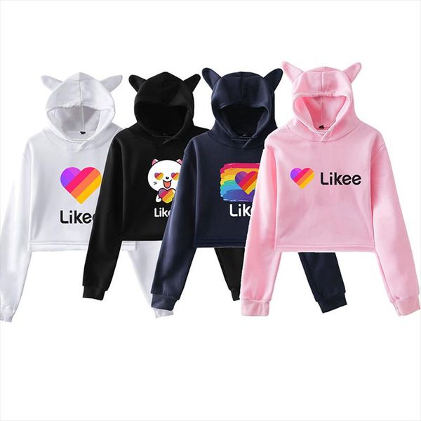 cat ear pink russia style likee app likee hoodies women cat crop hoodie female rainbow sweatshirt trend streetwear hip hop, Black
cat ear pink russia style likee app likee hoodies women cat crop hoodie female rainbow sweatshirt trend streetwear hip hop, Black