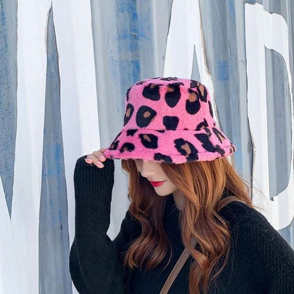 women winter fluffy plush bucket hat leopard printed warm fisherman cap harajuku j2v2, Blue;gray
women winter fluffy plush bucket hat leopard printed warm fisherman cap harajuku j2v2, Blue;gray