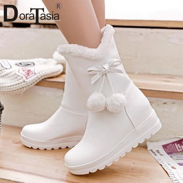 boots doratasia winter women's snow sweet warm fur plush women platform height increasing casual party shoes woman1, Black
boots doratasia winter women's snow sweet warm fur plush women platform height increasing casual party shoes woman1, Black