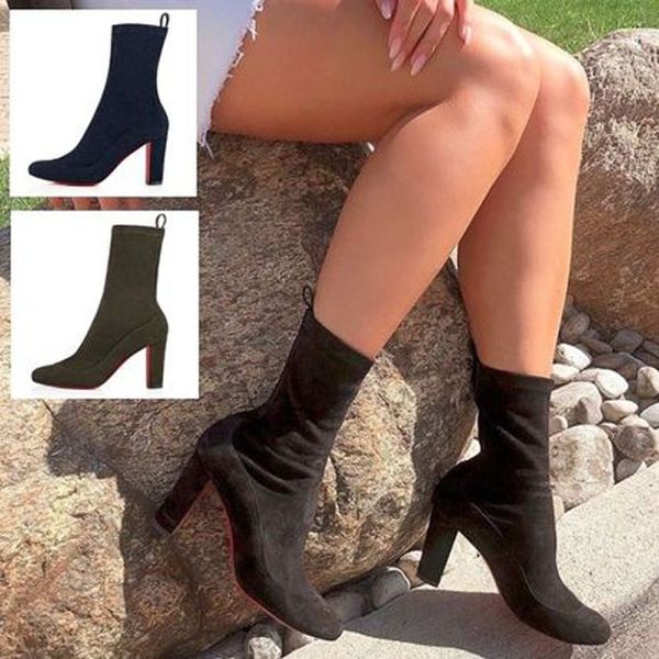 black sock boots paris red bottom ankle boots red bottom heels pumps boot,luxurys red soles chunky heels sock boots elegant style
black sock boots paris red bottom ankle boots red bottom heels pumps boot,luxurys red soles chunky heels sock boots elegant style
