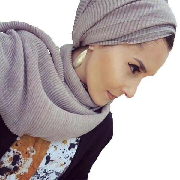 over size women wrinkle crinkle bubble cotton scarf muslim hijab scarf turban head wrap solid color pleated scarves, Blue;gray
over size women wrinkle crinkle bubble cotton scarf muslim hijab scarf turban head wrap solid color pleated scarves, Blue;gray