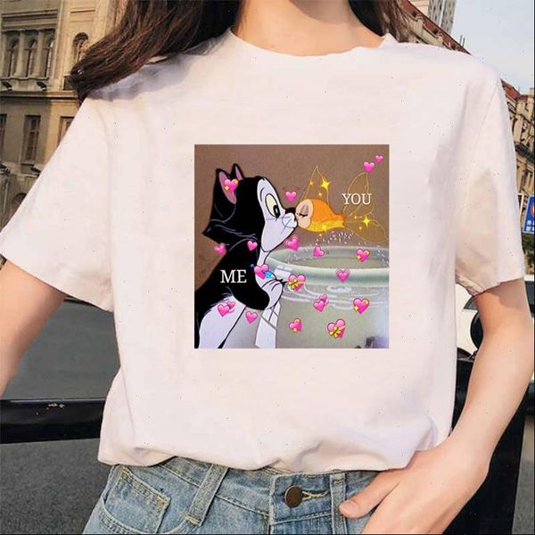 cat mouse new ulzzang tshirts loose casual short sleeve cute female cartoon print summer tees harajuku t shirt, White
cat mouse new ulzzang tshirts loose casual short sleeve cute female cartoon print summer tees harajuku t shirt, White