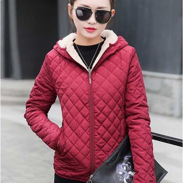 2021 new parkas basic jackets women winter plus velvet hooded fleece coats cotton women winter jacket outerwear coats, Black 
2021 new parkas basic jackets women winter plus velvet hooded fleece coats cotton women winter jacket outerwear coats, Black