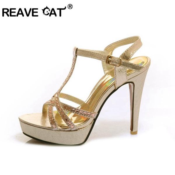reave cat bridal sandals gold silver glitter crystal high heels t-type ankle strap shoes woman summer party wedding footwear, Black
reave cat bridal sandals gold silver glitter crystal high heels t-type ankle strap shoes woman summer party wedding footwear, Black