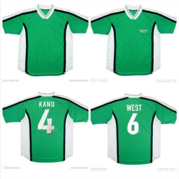 okocha#10 1998 retro soccer jersey 98 kanu oliseh finidi yekini babangida west africa national team classic vintage football shirt, Black;yellow
okocha#10 1998 retro soccer jersey 98 kanu oliseh finidi yekini babangida west africa national team classic vintage football shirt, Black;yellow