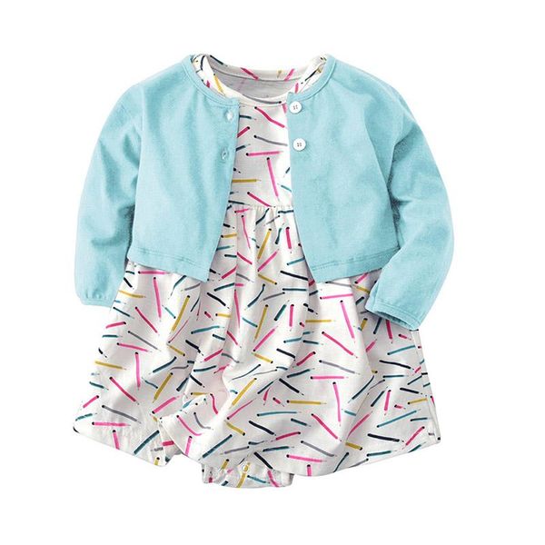 2020 2psc/set spring-summer baby infant jumpsuit clothes girl cute short sleeve flower print bodysuit dress cardigan outfits, White
2020 2psc/set spring-summer baby infant jumpsuit clothes girl cute short sleeve flower print bodysuit dress cardigan outfits, White