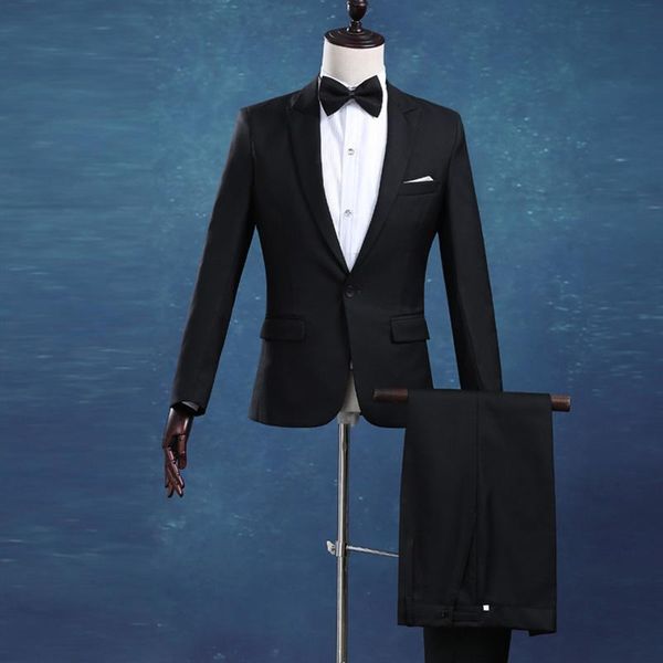 men's suits & blazers 2021 men slim fit tuxedo brand fashion bridegroom business dress wedding blazer (jacket+pants+bowtie), White;black
men's suits & blazers 2021 men slim fit tuxedo brand fashion bridegroom business dress wedding blazer (jacket+pants+bowtie), White;black