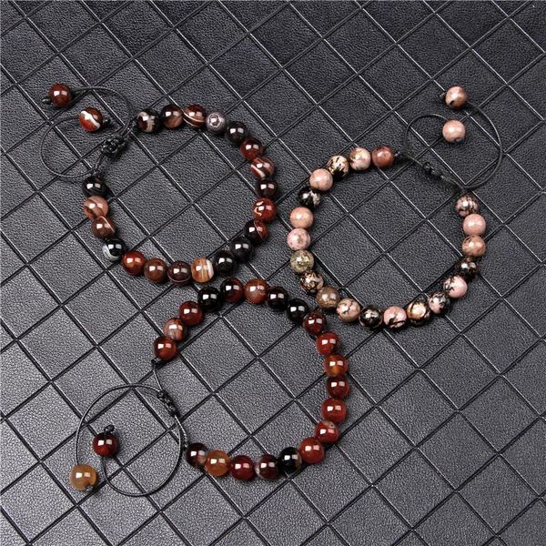 rope weave bracelet adjustable natural stone bangles men women garnet agat bracelets fashion jewelry handmade charms bracelet, Black
rope weave bracelet adjustable natural stone bangles men women garnet agat bracelets fashion jewelry handmade charms bracelet, Black