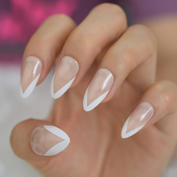 false nails 24pcs full cover natural nude white french press on pointed head wearable stiletto fake nail with jelly glue sticker, Red;gold
false nails 24pcs full cover natural nude white french press on pointed head wearable stiletto fake nail with jelly glue sticker, Red;gold