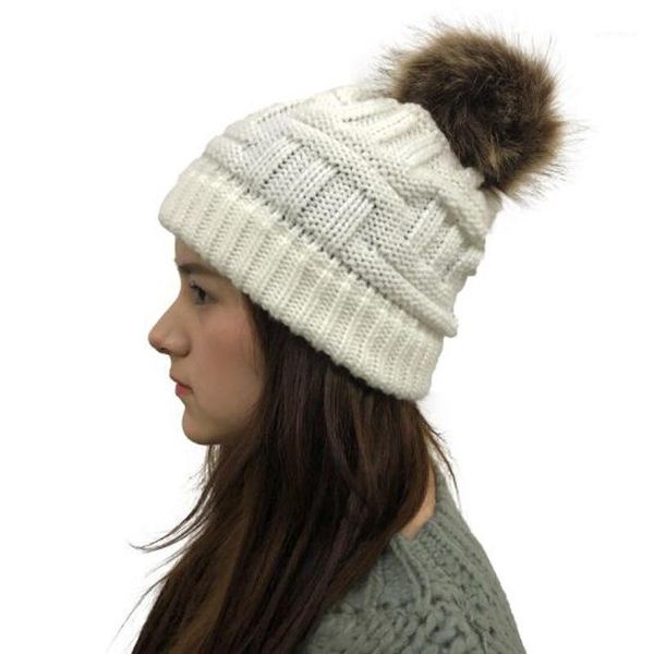 beanie/skull caps europe america stripe horsetail knitted cap autumn winter brand korean woolen yarn fur ball two use girl women hat skullie, Blue;gray
beanie/skull caps europe america stripe horsetail knitted cap autumn winter brand korean woolen yarn fur ball two use girl women hat skullie, Blue;gray