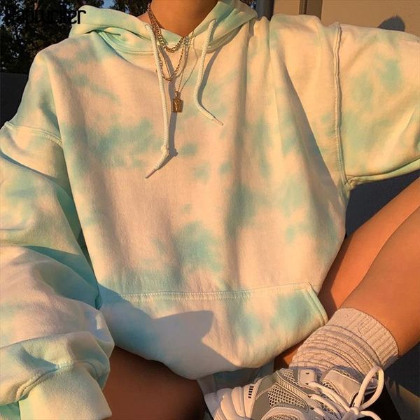 casual long sleeve tie dye hoodie harajuku oversize sweatshirt blue winter clothes fashion pullover streetwear, Black
casual long sleeve tie dye hoodie harajuku oversize sweatshirt blue winter clothes fashion pullover streetwear, Black