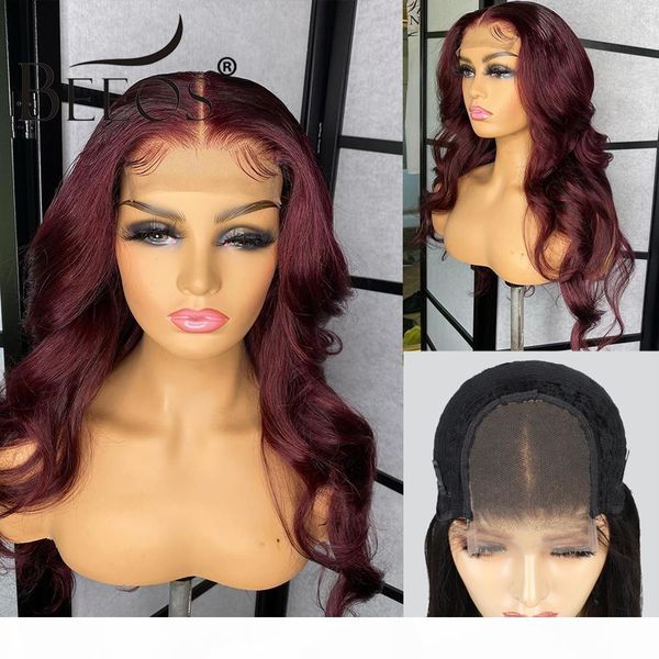 beeos burgundy color lace closure body wave wig brazilian remy human hair wigs pre plucked bleached knots, Black
beeos burgundy color lace closure body wave wig brazilian remy human hair wigs pre plucked bleached knots, Black