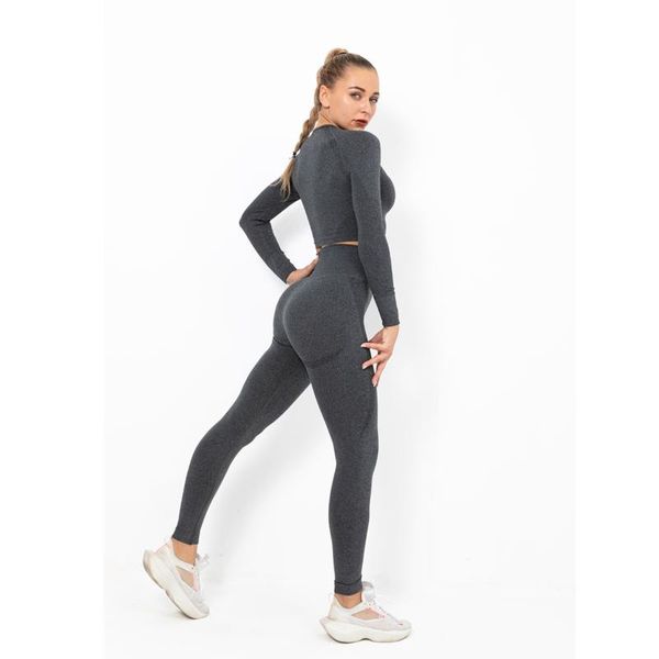 yoga outfits seamless 2 piece women set gym clothing fitness leggings+cropped shirts sport suit long sleeve tracksuit active wear 2000, White;red
yoga outfits seamless 2 piece women set gym clothing fitness leggings+cropped shirts sport suit long sleeve tracksuit active wear 2000, White;red