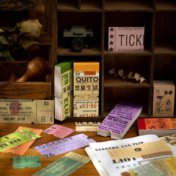 50 pcs retro travel train ticket decoration post it day plan sticker sticker album diy scrapbook stationery note wmtrts comb2010
50 pcs retro travel train ticket decoration post it day plan sticker sticker album diy scrapbook stationery note wmtrts comb2010