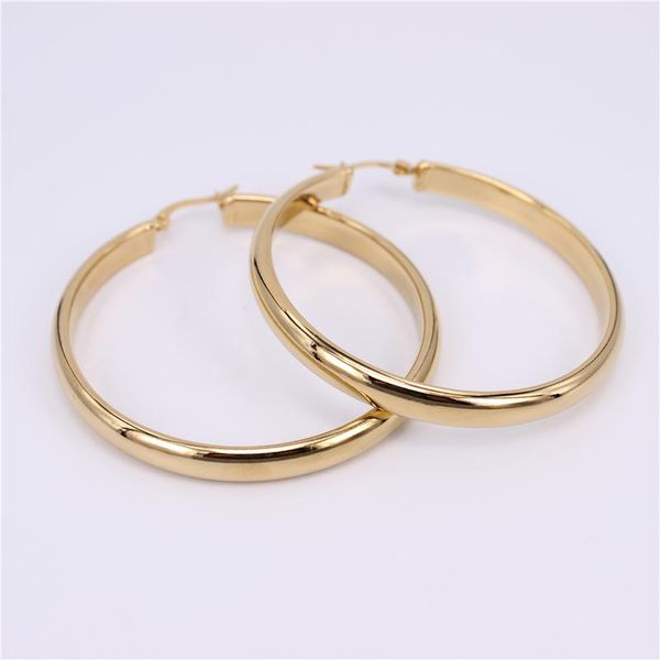 37mm47mm57mm stainless steel hoop earrings birthday party gifts hollow tube fashionable temperament sl55, Golden;silver
37mm47mm57mm stainless steel hoop earrings birthday party gifts hollow tube fashionable temperament sl55, Golden;silver