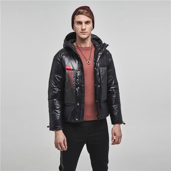 new men's winter hooded casual down jacket thick and warm men's winter clothing black waterproof double row zipper padded coat q12
new men's winter hooded casual down jacket thick and warm men's winter clothing black waterproof double row zipper padded coat q12