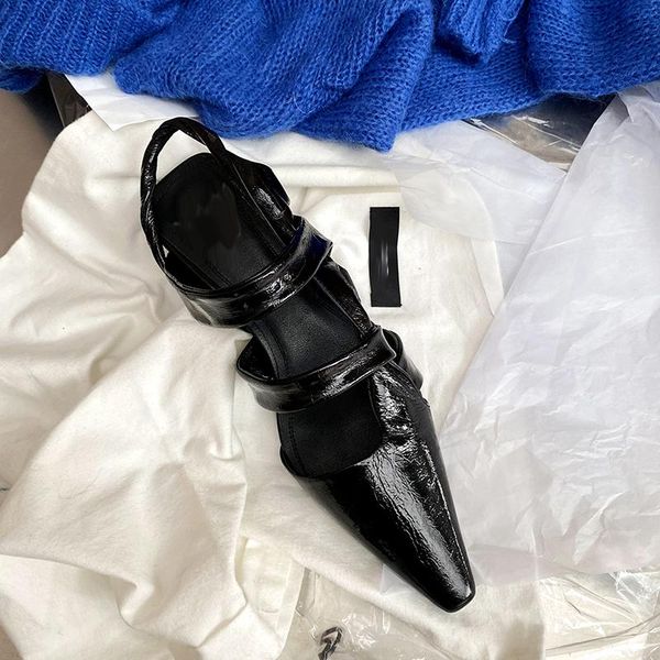 dress shoes dovereiss fashion women's summer elegant pure color white genuine leather pointed toe mature sandals 34-41, Black 
dress shoes dovereiss fashion women's summer elegant pure color white genuine leather pointed toe mature sandals 34-41, Black