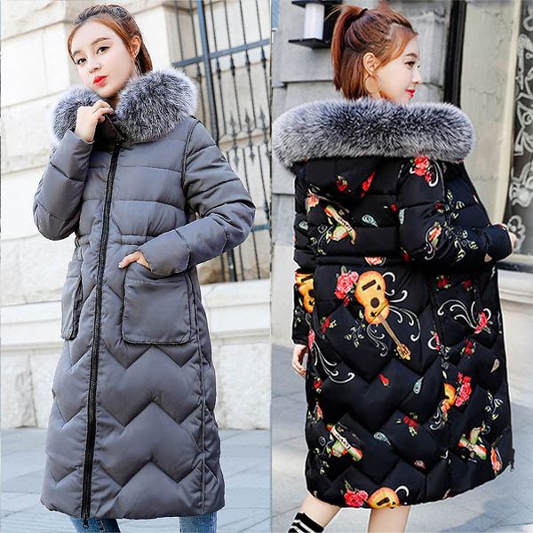 2021 newwomen winter coat female both sides can be worn jacket long hooded fur collar padded thick slim jackets 5jm1, Black
2021 newwomen winter coat female both sides can be worn jacket long hooded fur collar padded thick slim jackets 5jm1, Black