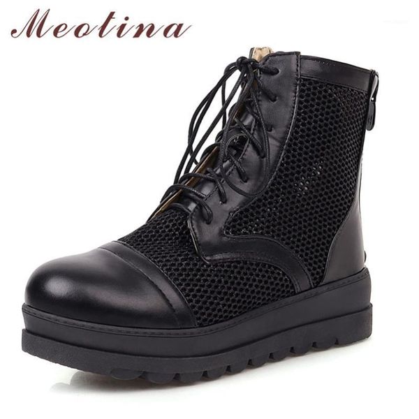meotina short boots women shoes flat platform zip ankle boots round toe lace up flats cutouts autumn white large size 431, Black
meotina short boots women shoes flat platform zip ankle boots round toe lace up flats cutouts autumn white large size 431, Black
