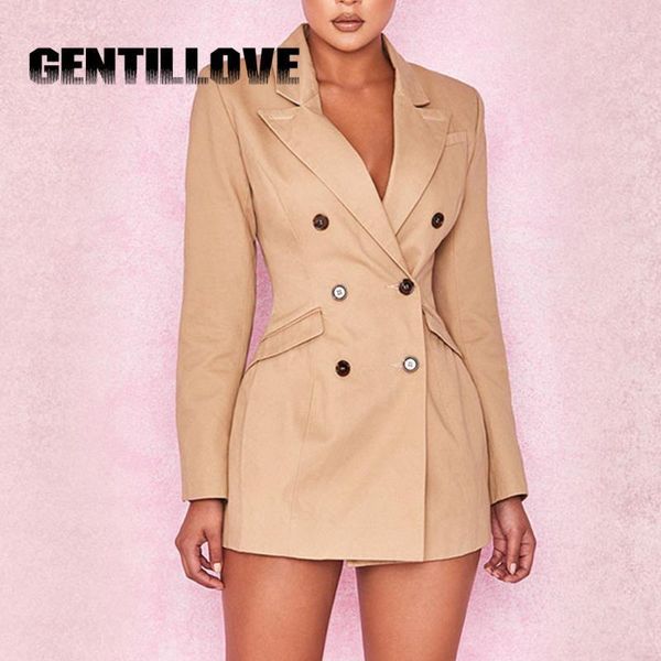 women elegant long sleeve blazers outerwear long slim blazer casual double breasted pocket office lady jackets 2020 autumn new1, White;black
women elegant long sleeve blazers outerwear long slim blazer casual double breasted pocket office lady jackets 2020 autumn new1, White;black