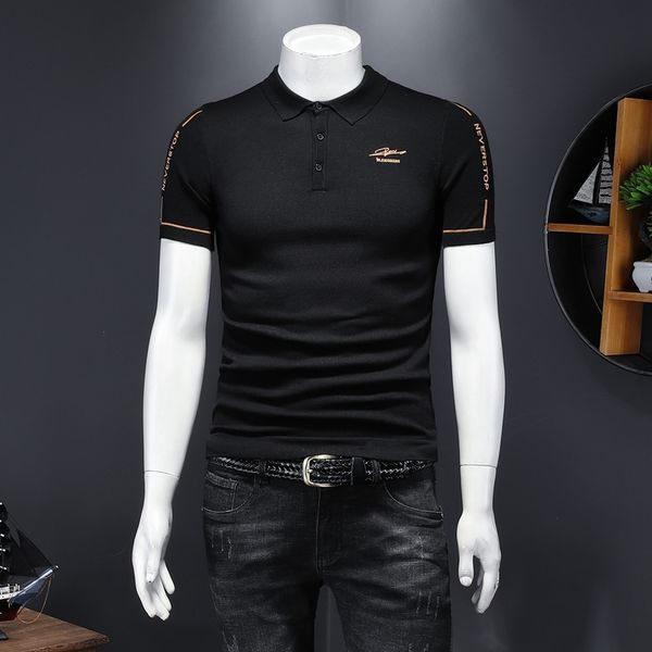 2020 temperament sweater men's autumn new casual sweater men's round neck t-shirt striped jacquard short-sleeved bottoming shirt, White;black
2020 temperament sweater men's autumn new casual sweater men's round neck t-shirt striped jacquard short-sleeved bottoming shirt, White;black