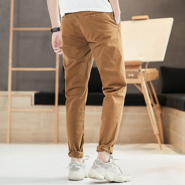 2021 new arrival of in cotton male men's classic slim fit long pants pattern clothes mens quality training 6e02, White;black
2021 new arrival of in cotton male men's classic slim fit long pants pattern clothes mens quality training 6e02, White;black