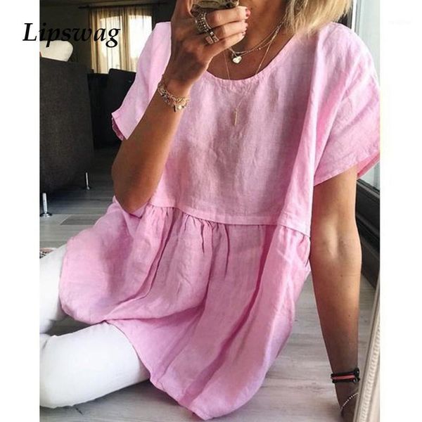 women casual plus size loose mini dress summer short sleeve cotton line dress vintage elegant o-neck pleated party vestido1, Black;gray
women casual plus size loose mini dress summer short sleeve cotton line dress vintage elegant o-neck pleated party vestido1, Black;gray