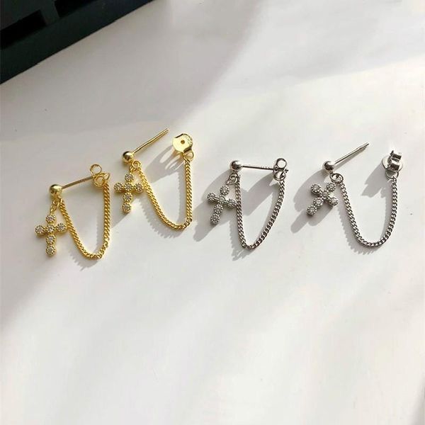 cross earrings female temperament korean net red fashion earrings jewelry, Silver
cross earrings female temperament korean net red fashion earrings jewelry, Silver