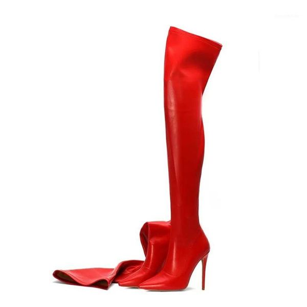 boots elastic thigh high women shoes slim heels over-the-knee fashion red fetish long lady large size 451, Black
boots elastic thigh high women shoes slim heels over-the-knee fashion red fetish long lady large size 451, Black