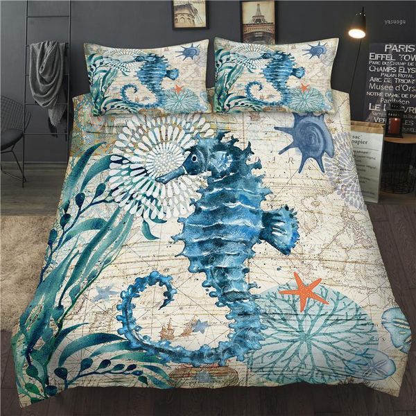 30 bed linen set twin king size seahorse printed bedding sets 3d duvet cover with pillowcase animal bed cover set1
30 bed linen set twin king size seahorse printed bedding sets 3d duvet cover with pillowcase animal bed cover set1