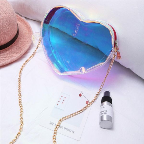 cosmetic bags & cases women heart shape messenger zipper jelly transparent large capacity fashion shoulder handbag chain strap crossbody bag
cosmetic bags & cases women heart shape messenger zipper jelly transparent large capacity fashion shoulder handbag chain strap crossbody bag