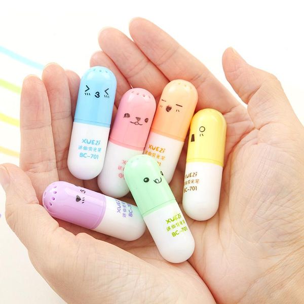 6 шт. лот новинка kawaii капсулы витамин таблетки художественные маркеры ручки милый цветной рисунок рисунков матрицы ручка канцтовары ребен, Black;red
6 шт. лот новинка kawaii капсулы витамин таблетки художественные маркеры ручки милый цветной рисунок рисунков матрицы ручка канцтовары ребен, Black;red